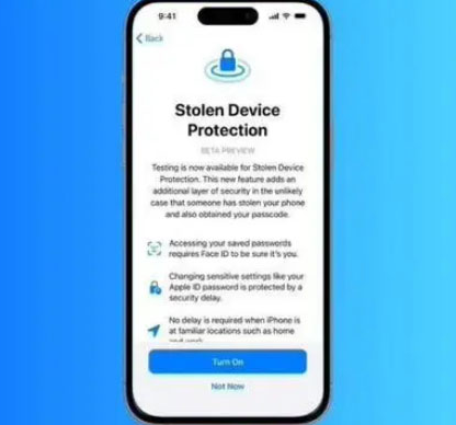 中江苹果授权维修店分享被盗设备保护功能开启方法 