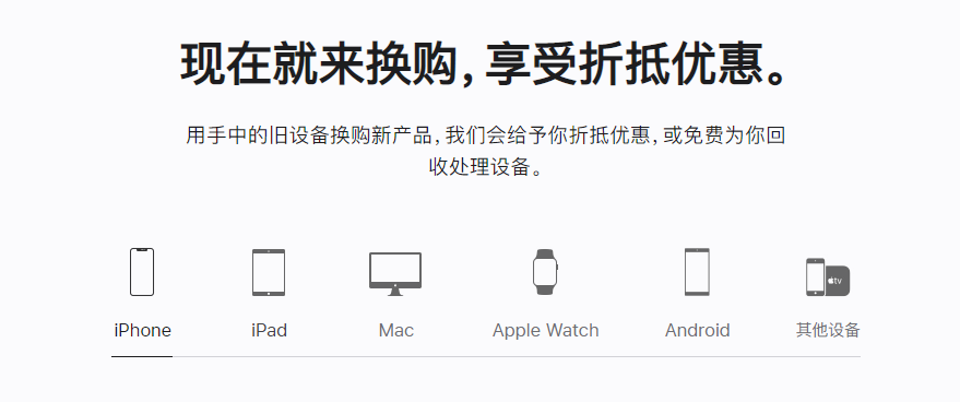 中江苹果手机维修分享iPhone以旧换新的去处 