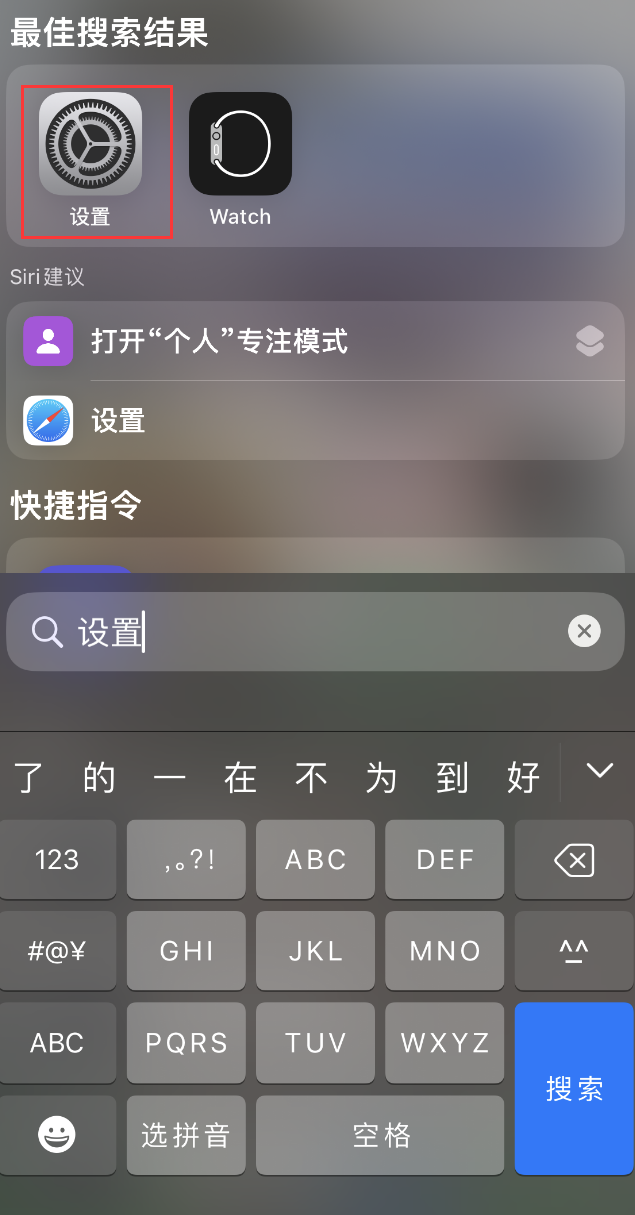 中江苹果手机维修分享：iPhone 找不到“设置”或“App Store”怎么办？ 