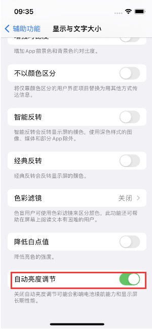 中江苹果15维修店分享iPhone 15 Pro系列屏幕亮度 