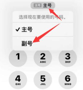 中江苹果14维修店分享iPhone 14 Pro Max使用副卡打电话的方法 